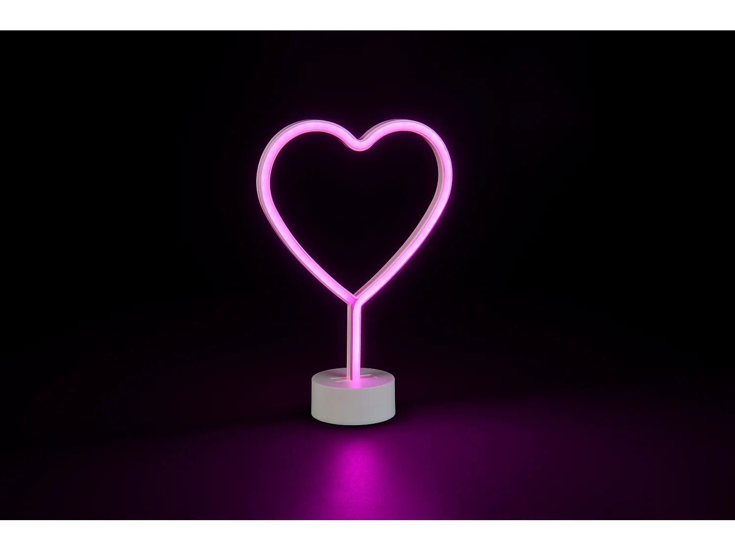 Tafellamp HEART - 0x0x29.6 cm - Wit
