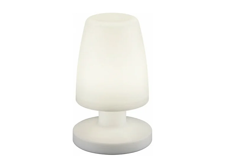 Lampe design Dora, Plastique, Blanc