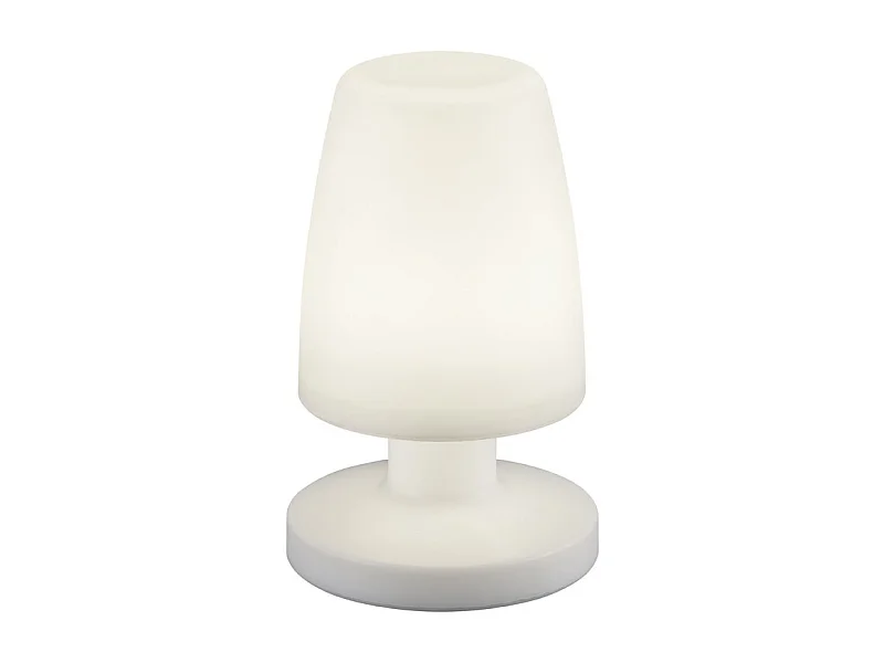 Lampe design Dora, Plastique, Blanc
