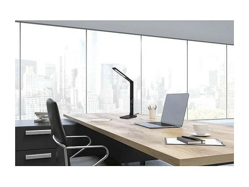 Lampe de bureau Sandra avec options - Aluminor