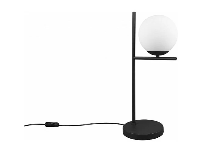 Lampe de table Pure, Métal, Noir