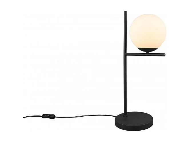 Lampe de table Pure, Métal, Noir