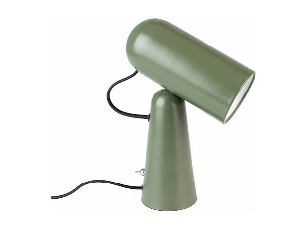Lampe de table Nico, Métal, Vert