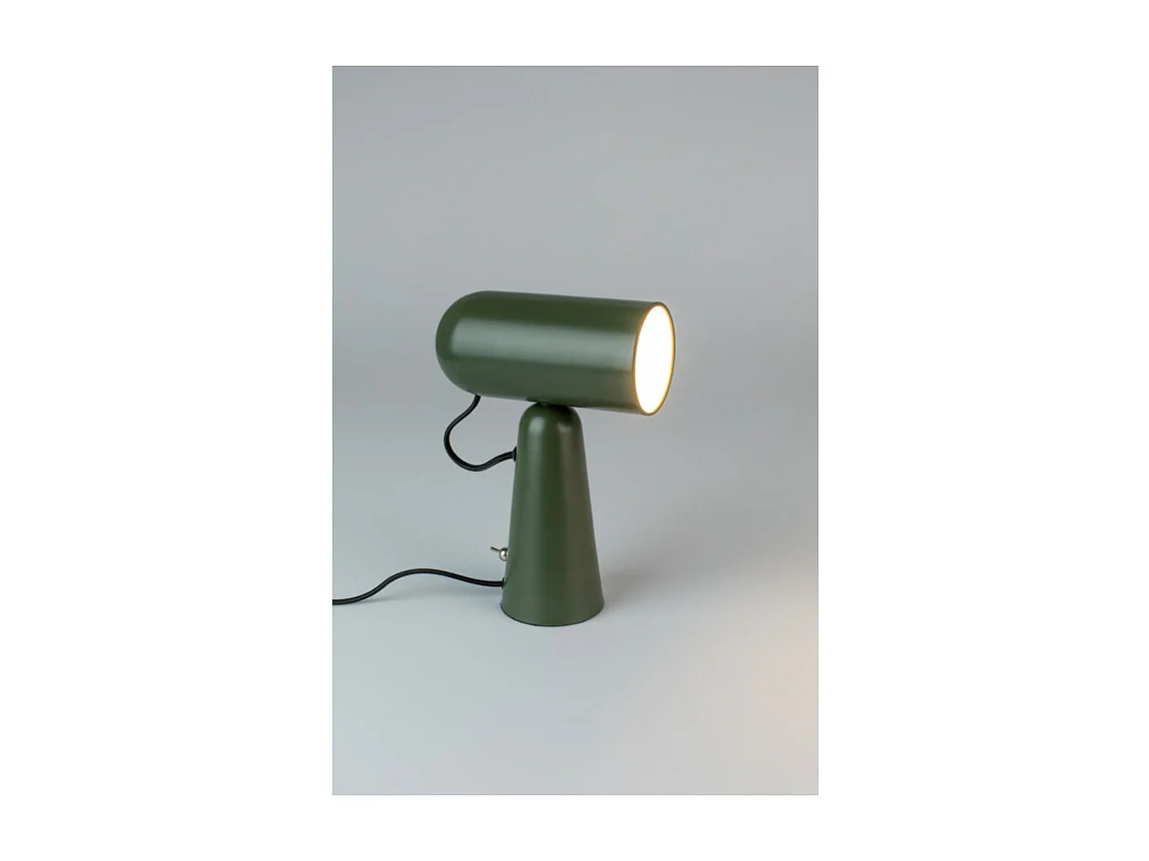 Lampe de table Nico, Métal, Vert