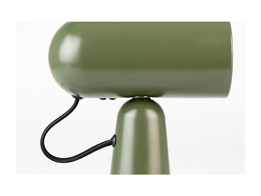 Lampe de table Nico, Métal, Vert