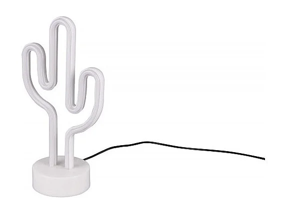 Lampe fun effet néon cactus