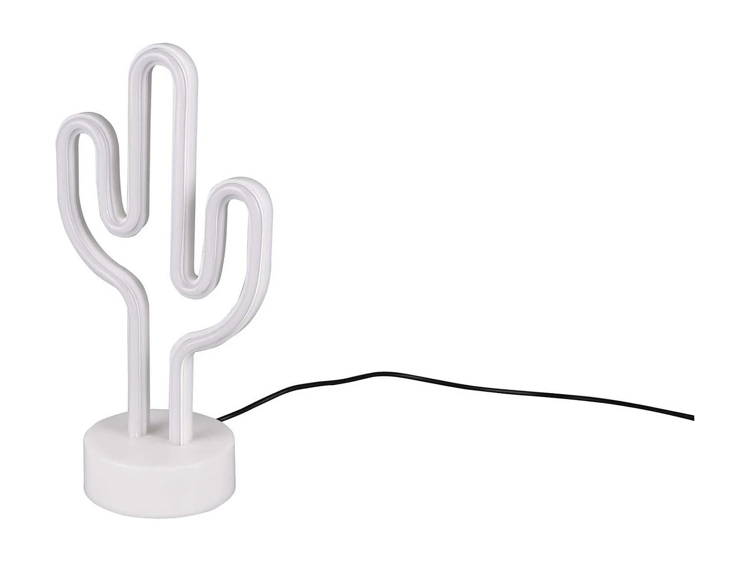 Lampe fun effet néon cactus
