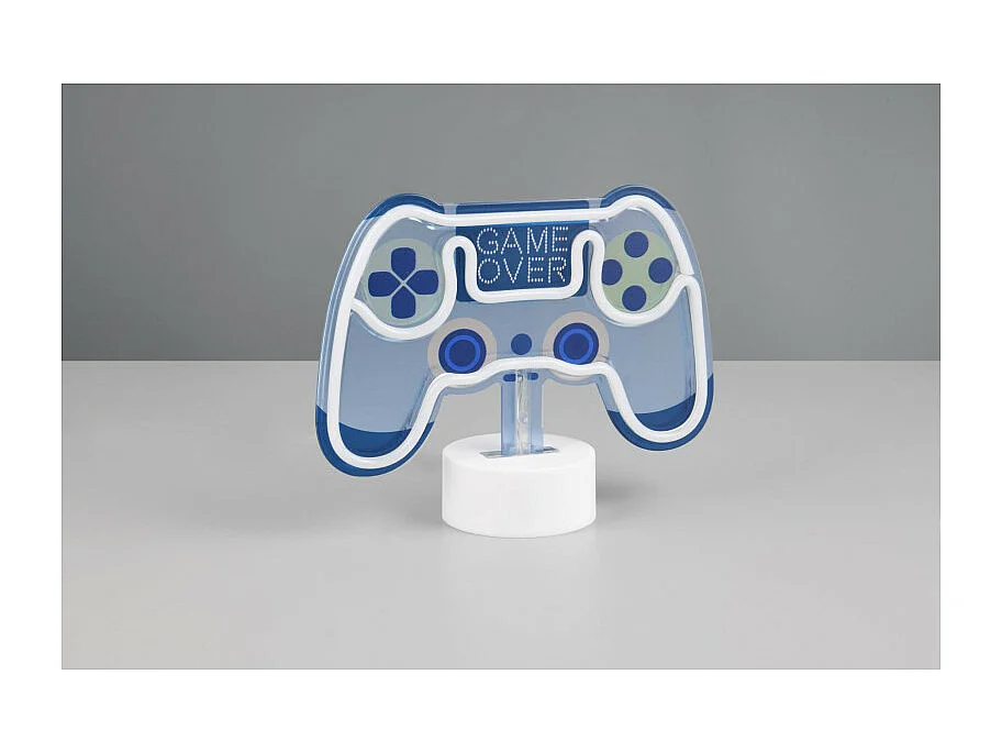 Lampe manette contrôle néon