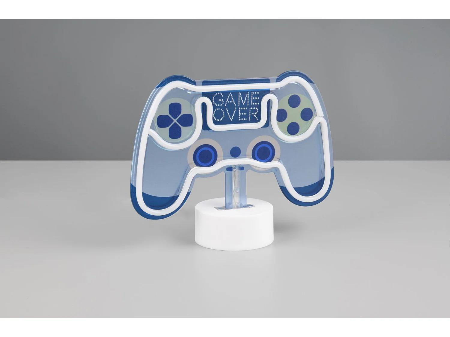 Lampe manette contrôle néon