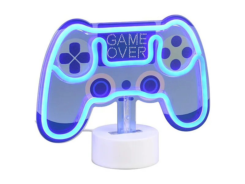 Lampe manette contrôle néon