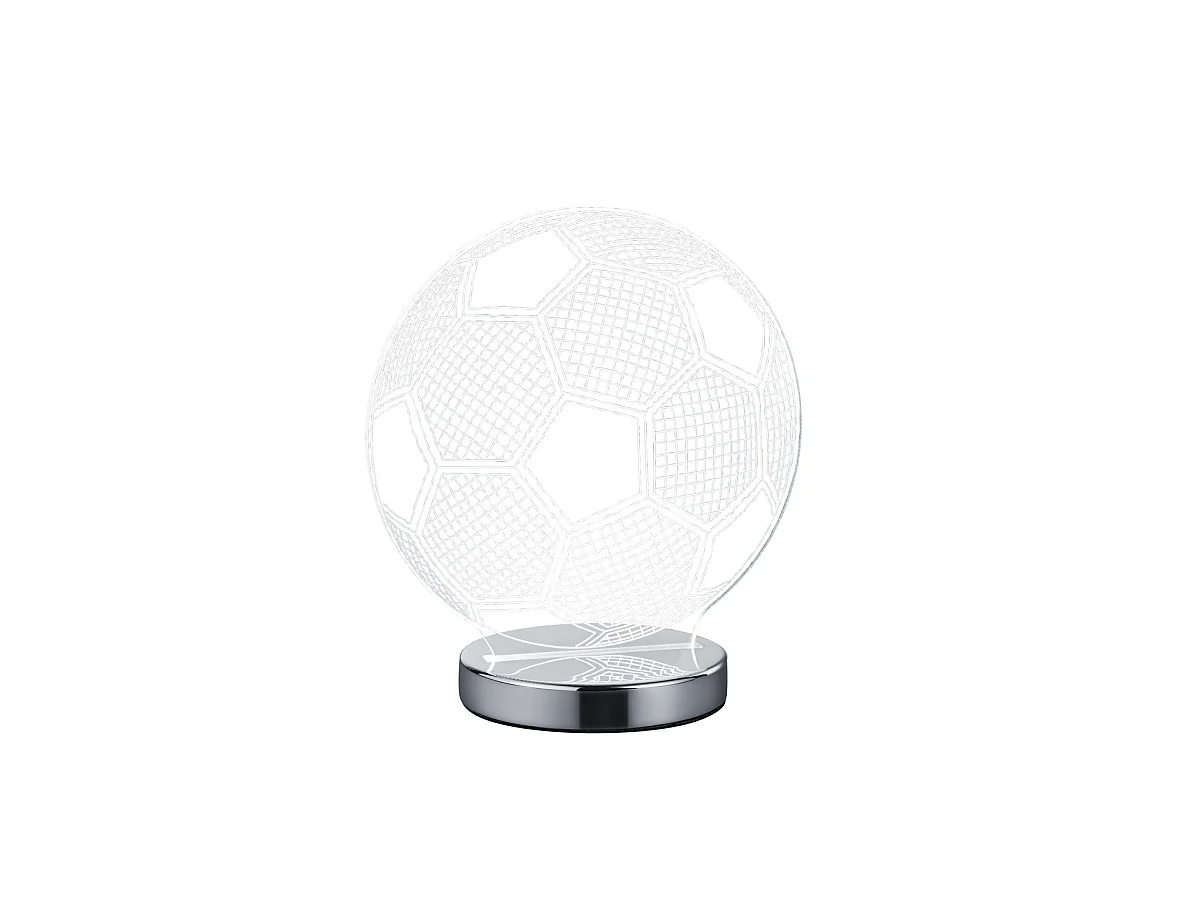 Lampe à poser 7W transparent Ball