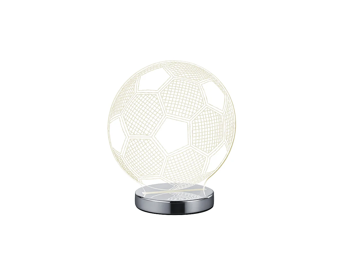 Lampe à poser 7W transparent Ball