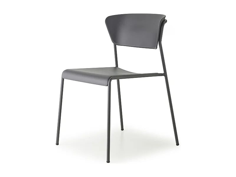 Lot deux chaises outdoor indoor Lisa