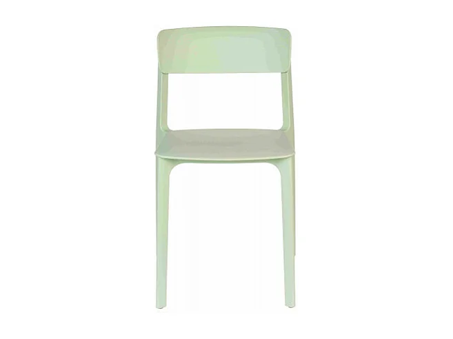 Lot de 4 chaises en polypropylène Clive