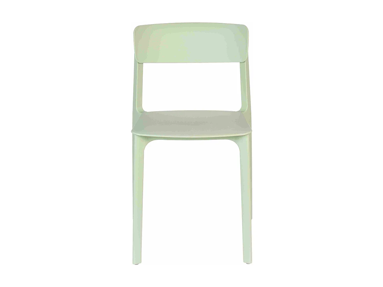 Lot de 4 chaises en polypropylène Clive