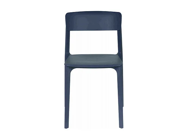 Lot de 4 chaises en polypropylène Clive