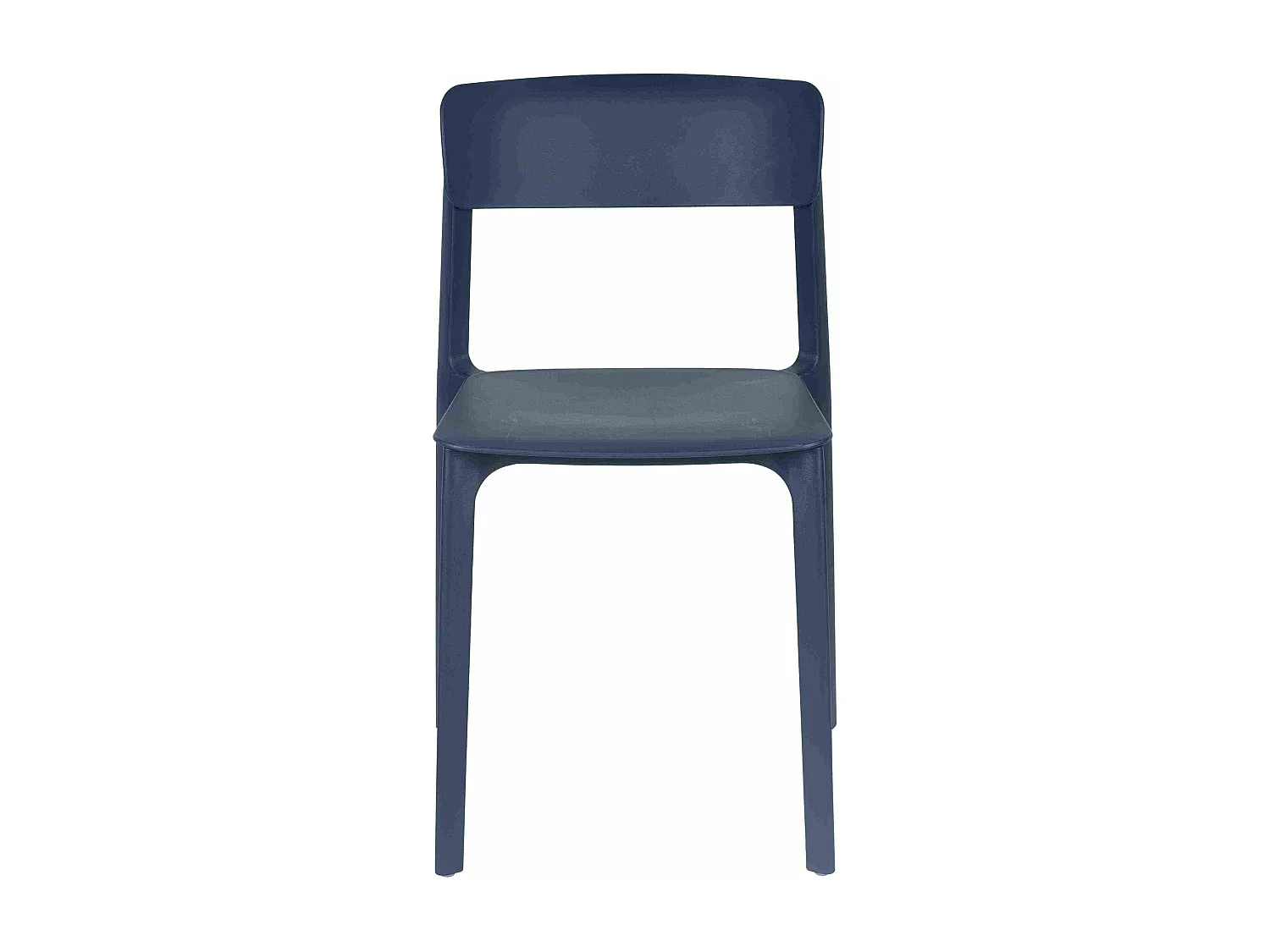 Lot de 4 chaises en polypropylène Clive