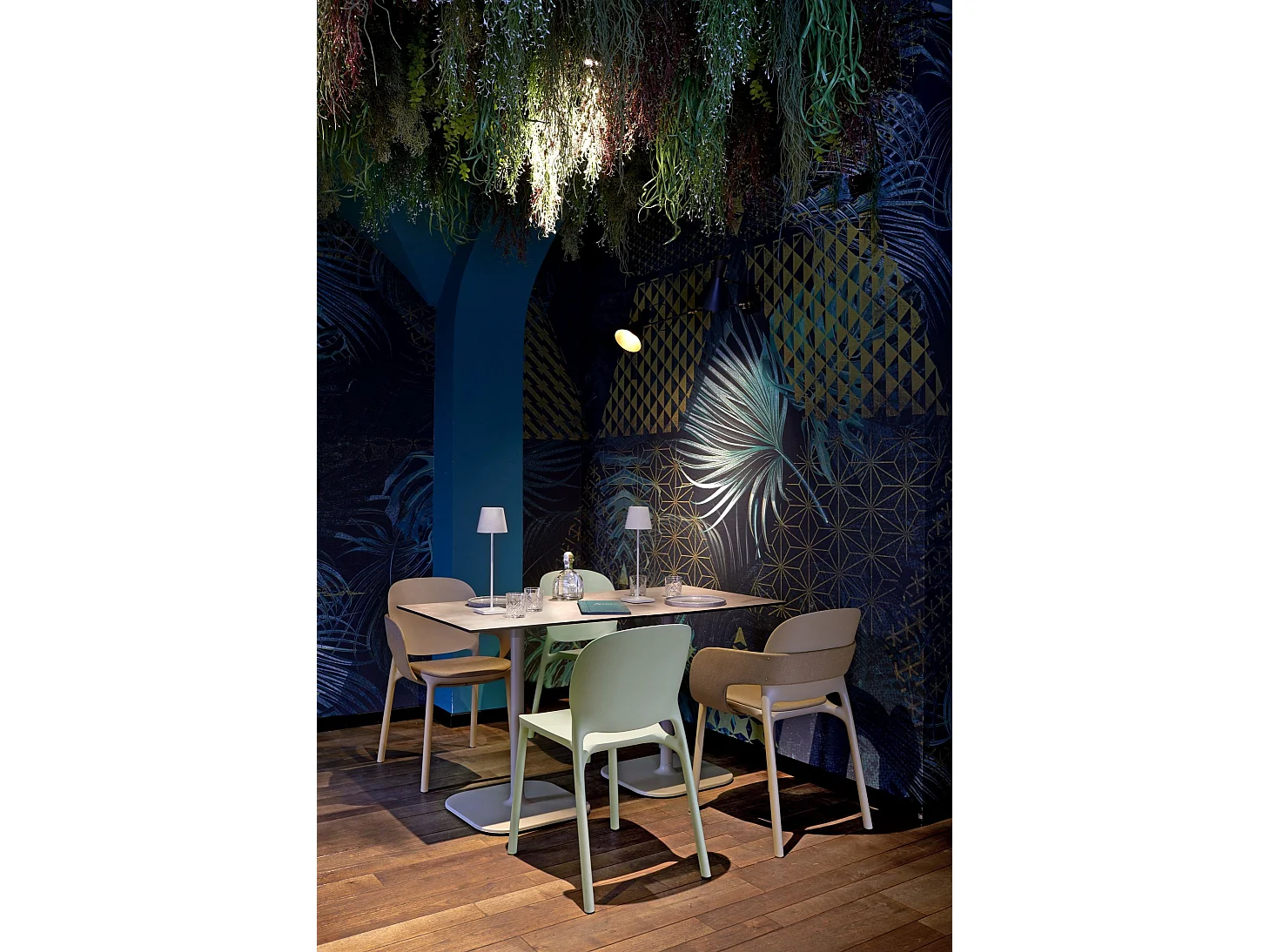 Chaise indoor / outdoor lot de 2 Hug