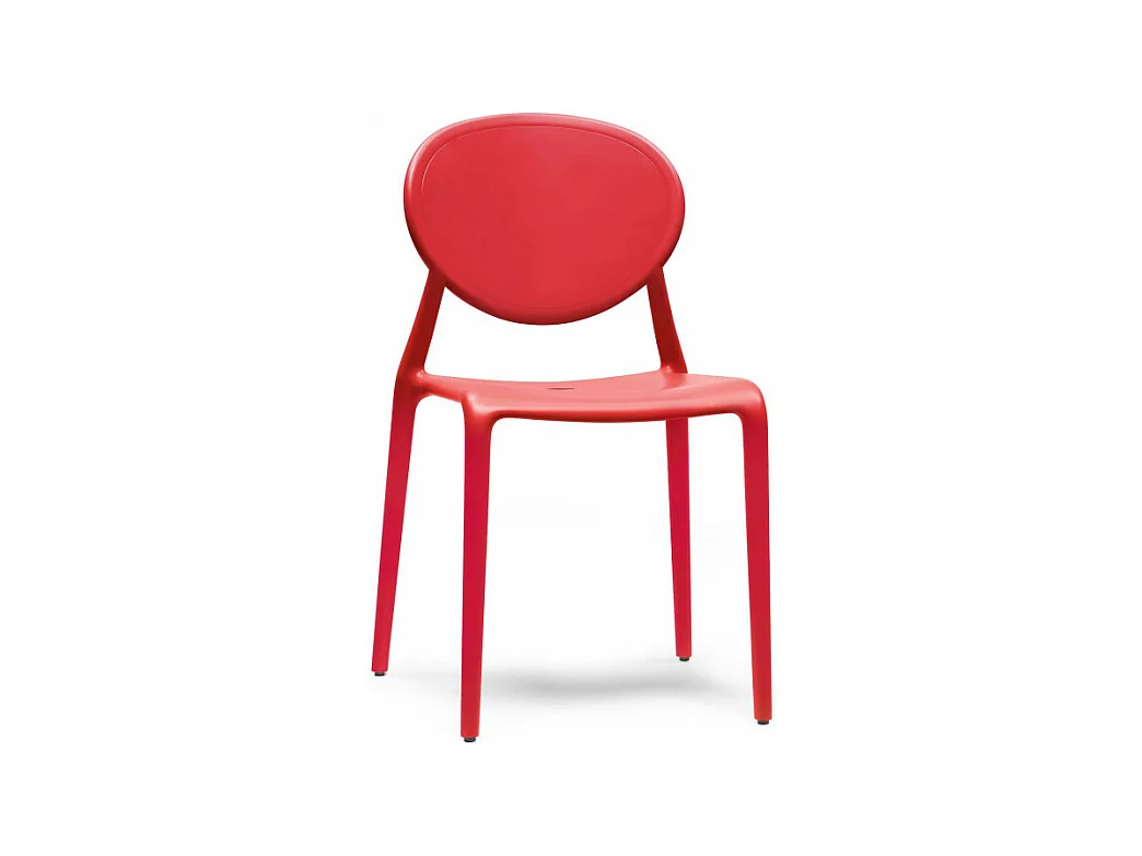 6 Chaises design GIO - Lot de 6 - intérieur et extérieur