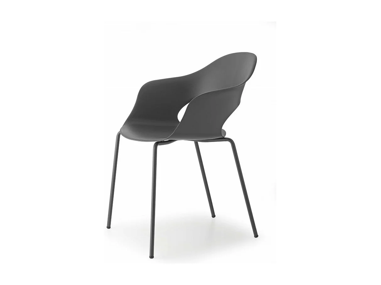 Chaise Lady B en plastique recyclé par Scab design