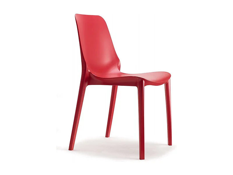 2 chaises design Ginevra pour intérieur ou extérieur - Scab