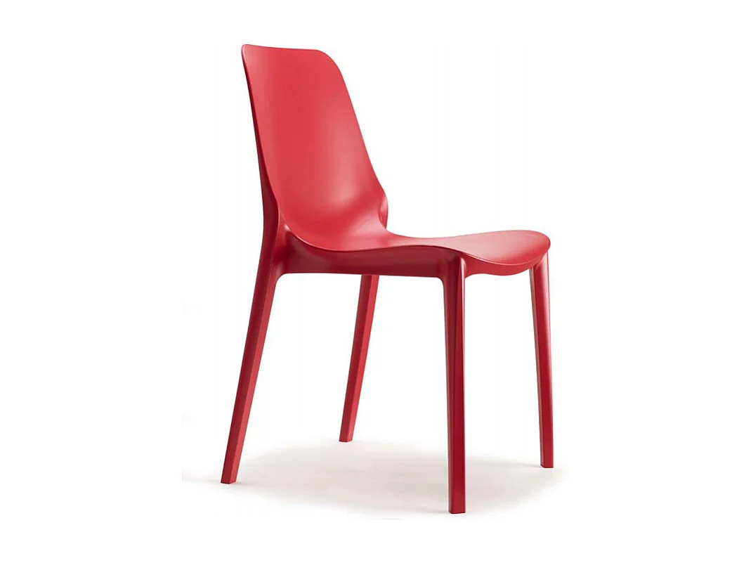 2 chaises design Ginevra pour intérieur ou extérieur - Scab