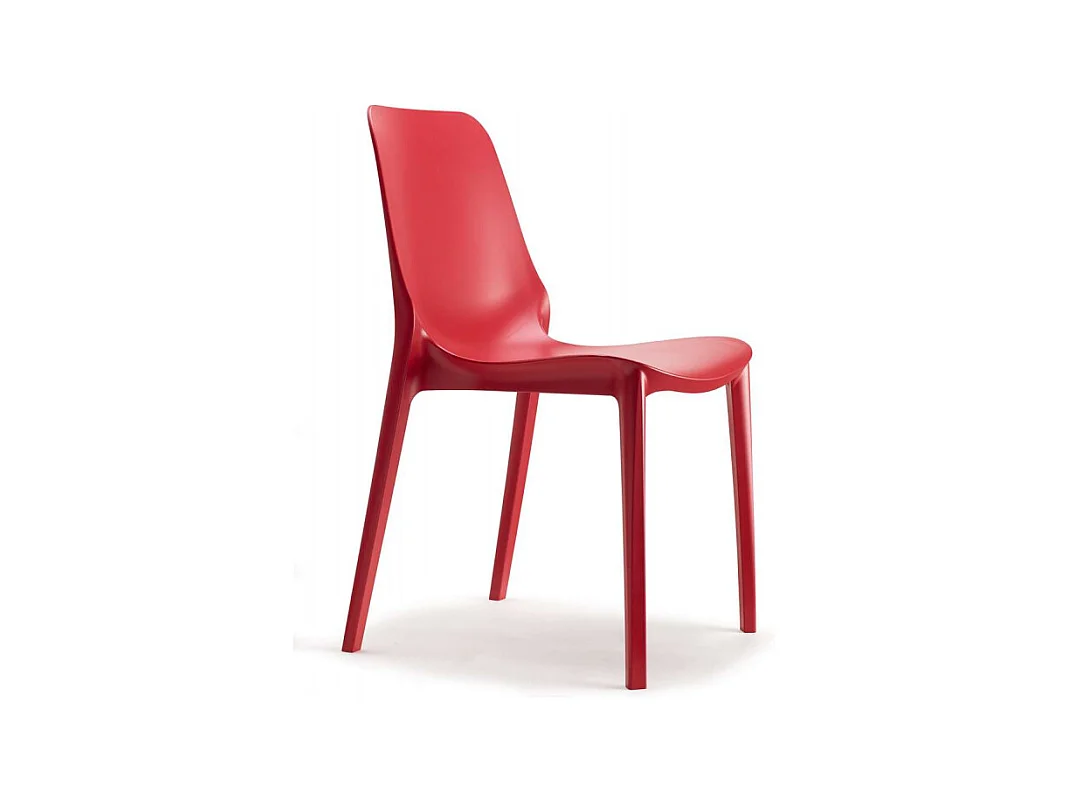 2 chaises design Ginevra pour intérieur ou extérieur - Scab