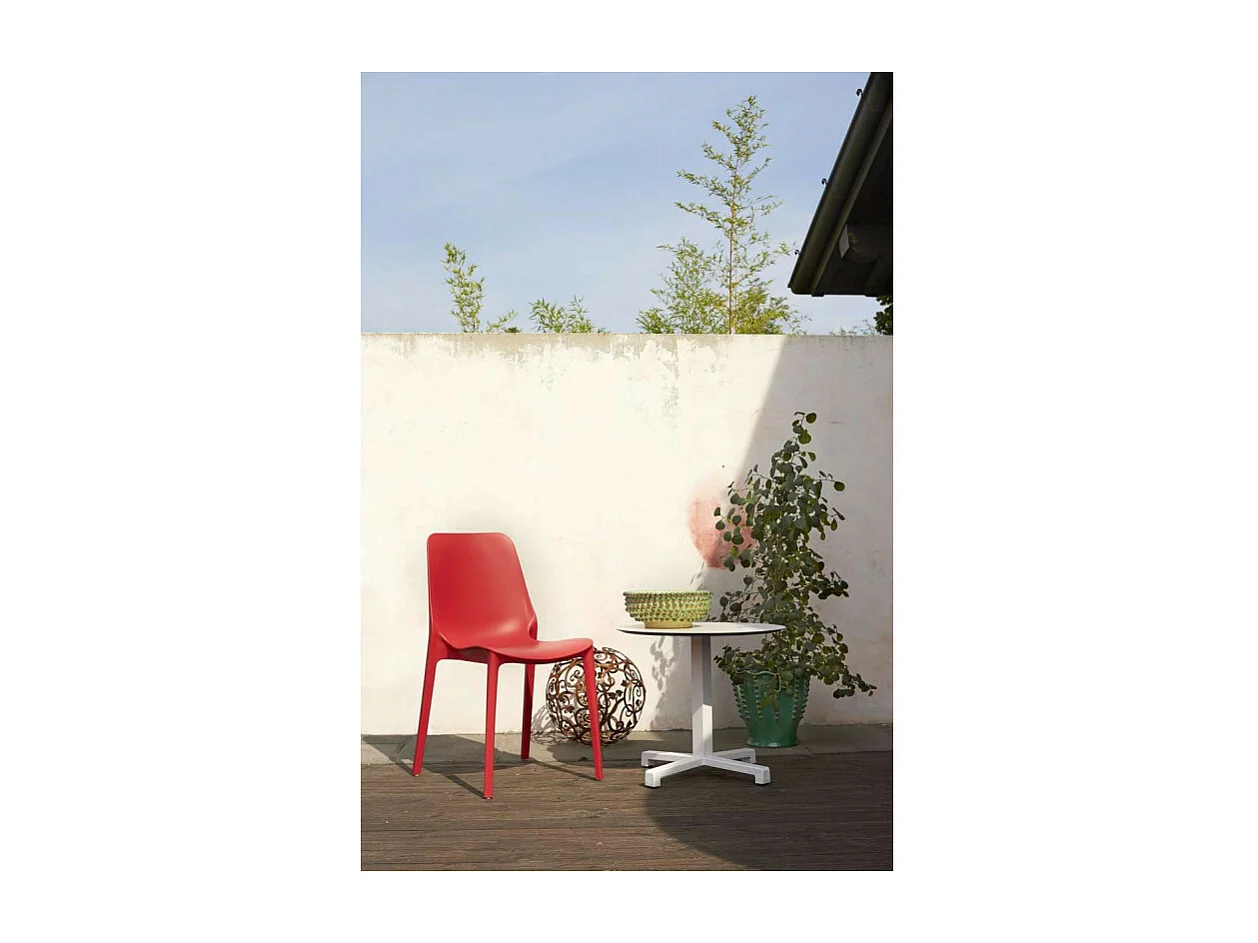 2 chaises design Ginevra pour intérieur ou extérieur - Scab