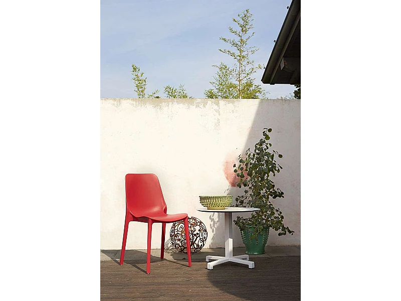 2 chaises design Ginevra pour intérieur ou extérieur - Scab