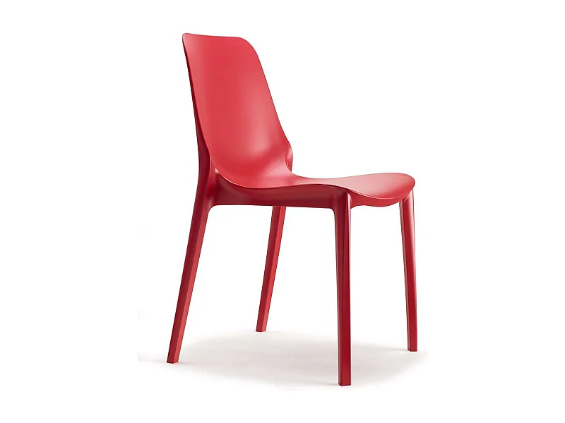 2 chaises design Ginevra pour intérieur ou extérieur - Scab