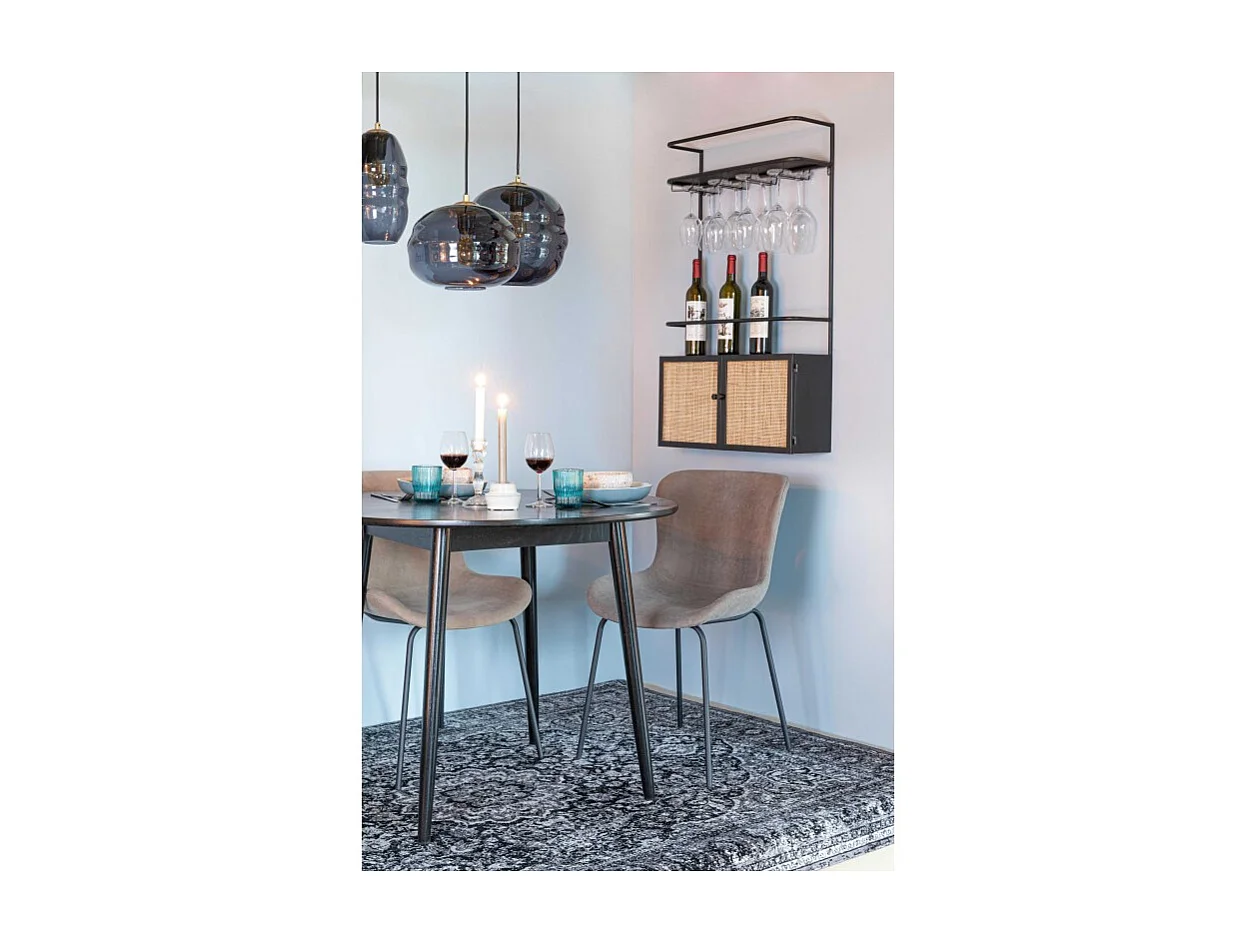 2 chaises design de salle à manger Junzo