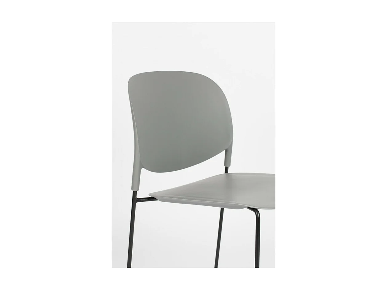 lot de 4 chaises stacks - Boite à design