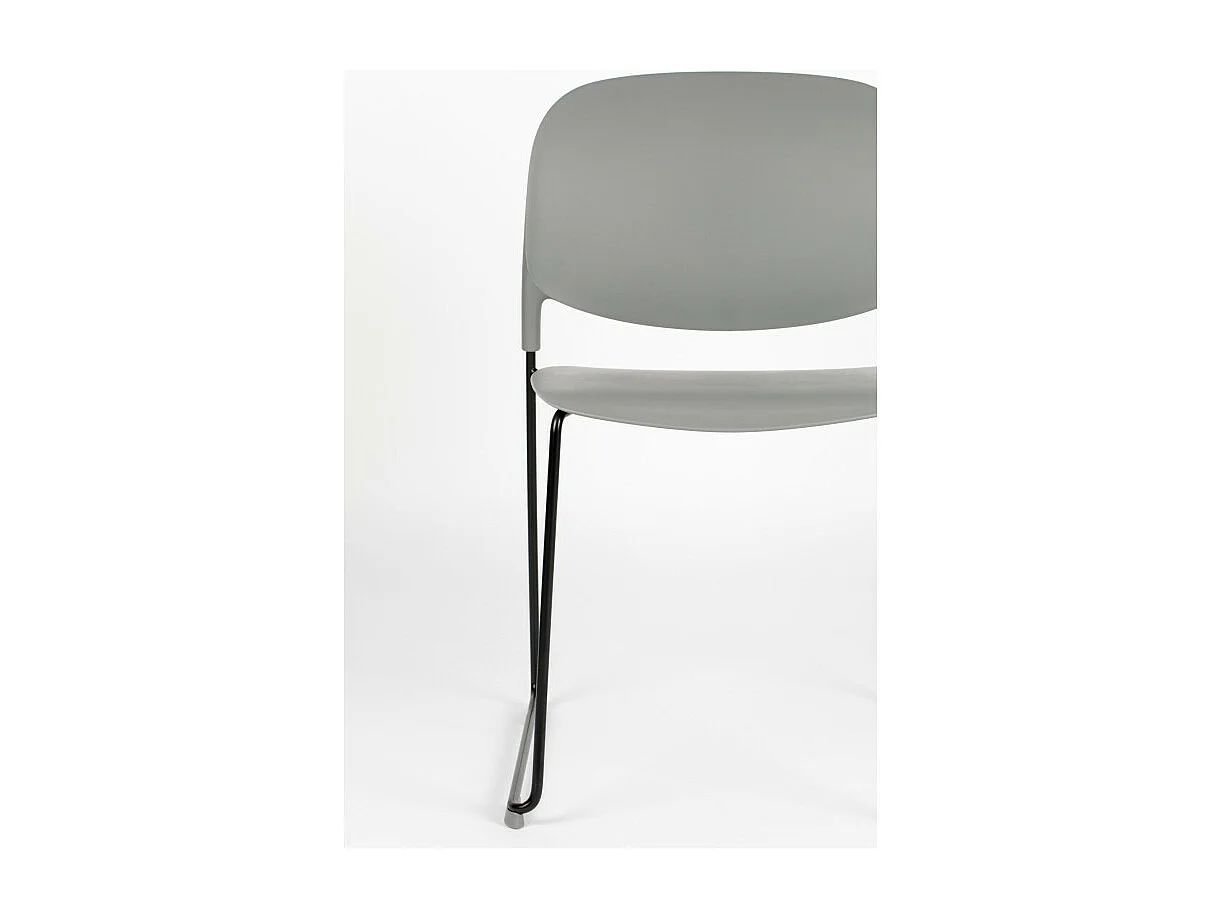 lot de 4 chaises stacks - Boite à design