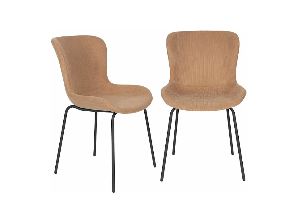 2 chaises design de salle à manger Junzo