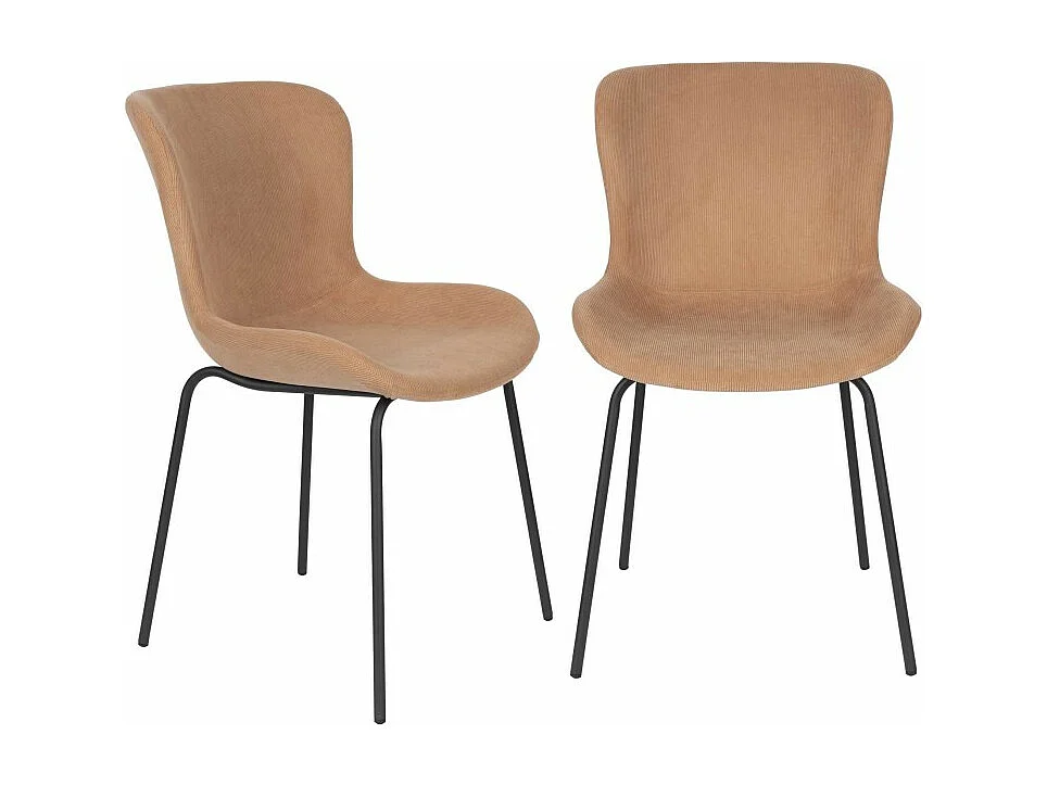 2 chaises design de salle à manger Junzo