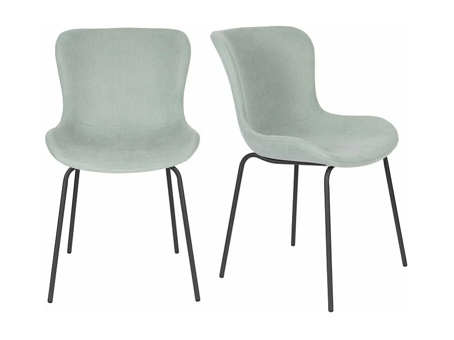 2 chaises design de salle à manger Junzo