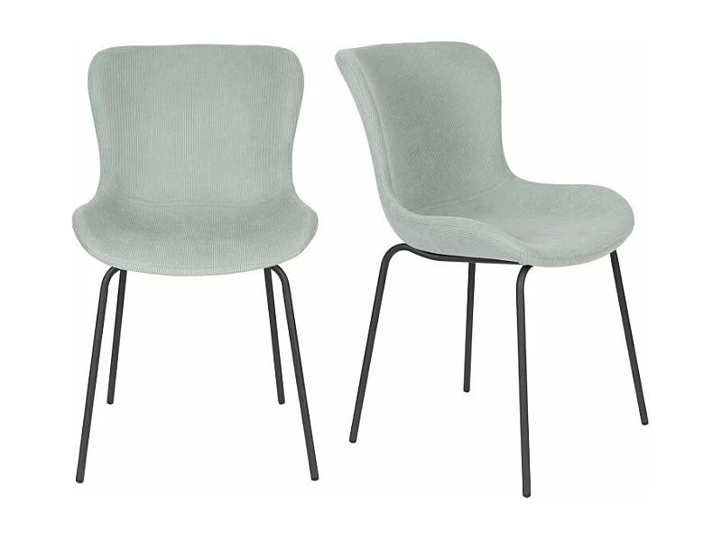 2 chaises design de salle à manger Junzo