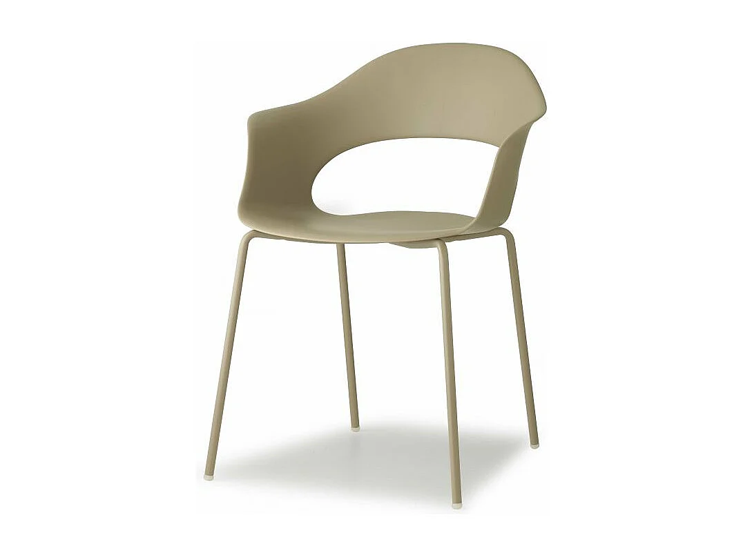 Chaise Lady B en plastique recyclé par Scab design