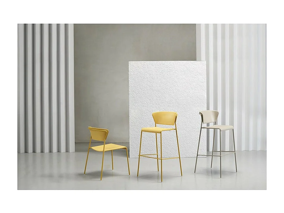 Lot deux chaises outdoor indoor Lisa