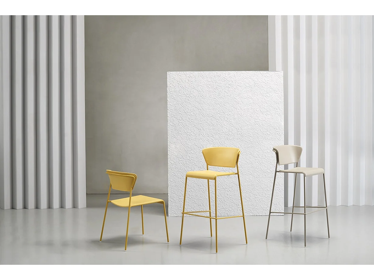 Lot deux chaises outdoor indoor Lisa