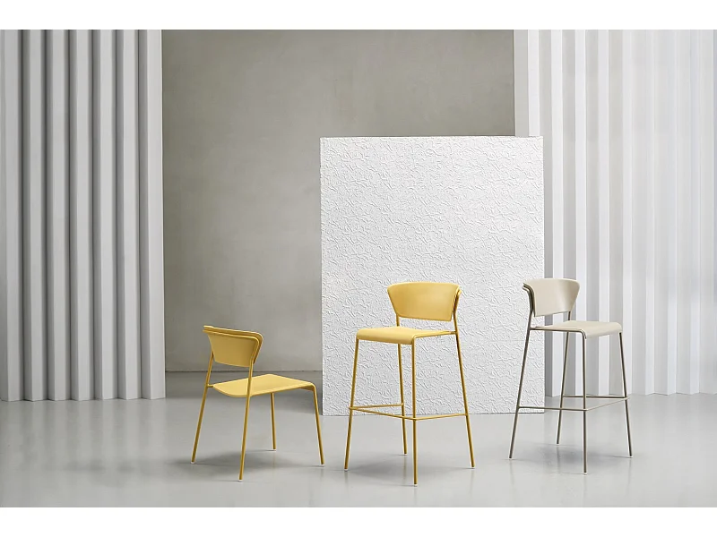 Lot deux chaises outdoor indoor Lisa