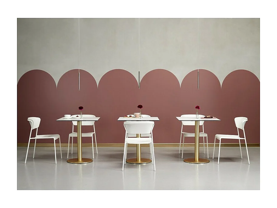 Lot deux chaises outdoor indoor Lisa