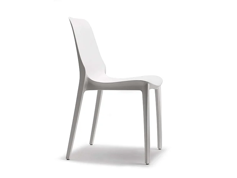 2 chaises design Ginevra pour intérieur ou extérieur - Scab