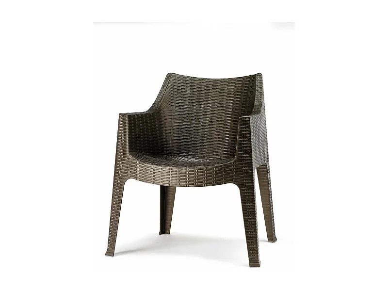 Chaise tissée design - MAXIMA - deco