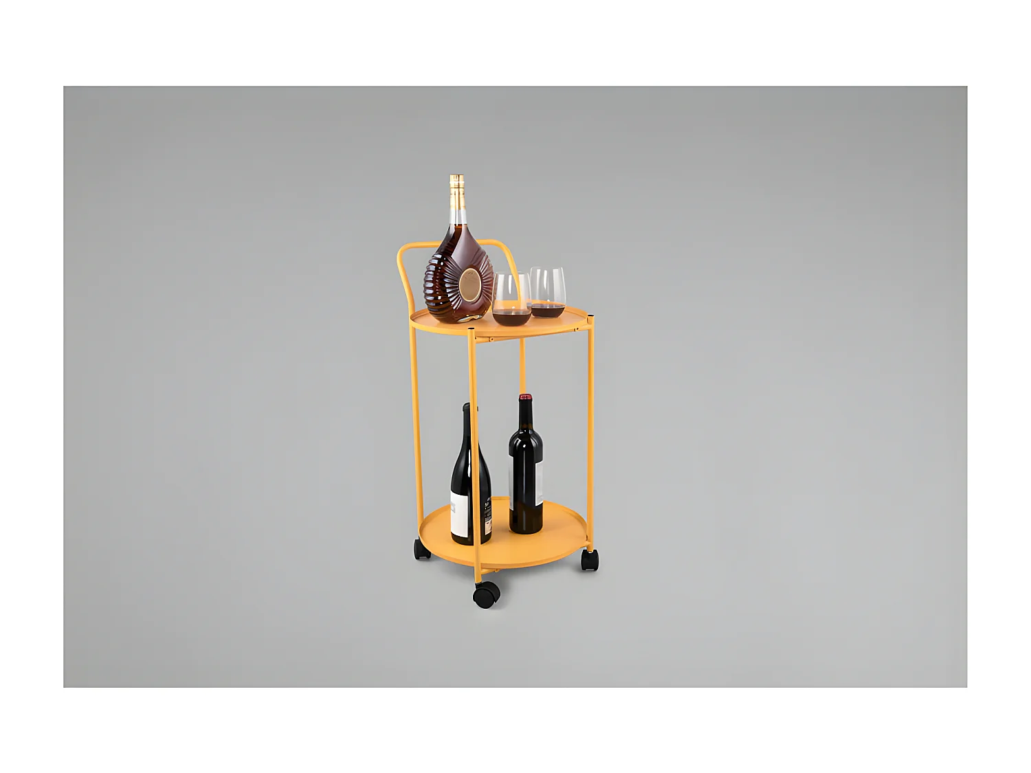 Chariot à roulettes design Edda