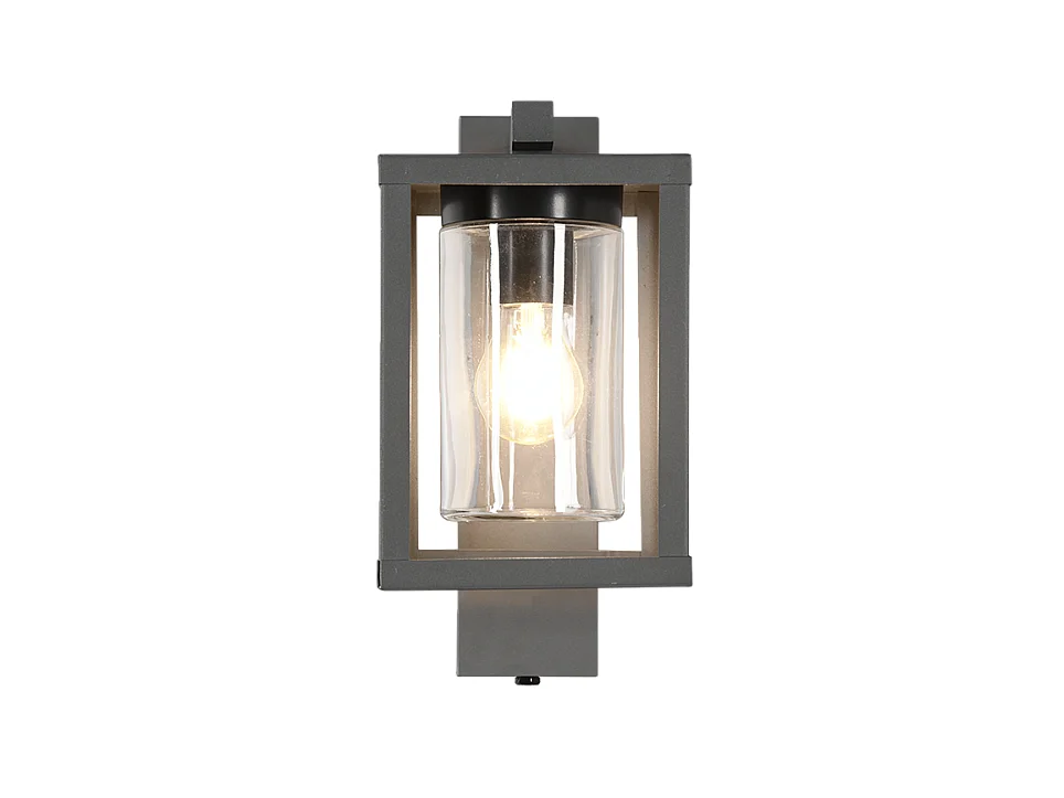 Wandlamp LUNGA - 0x0x33 cm - Antraciet