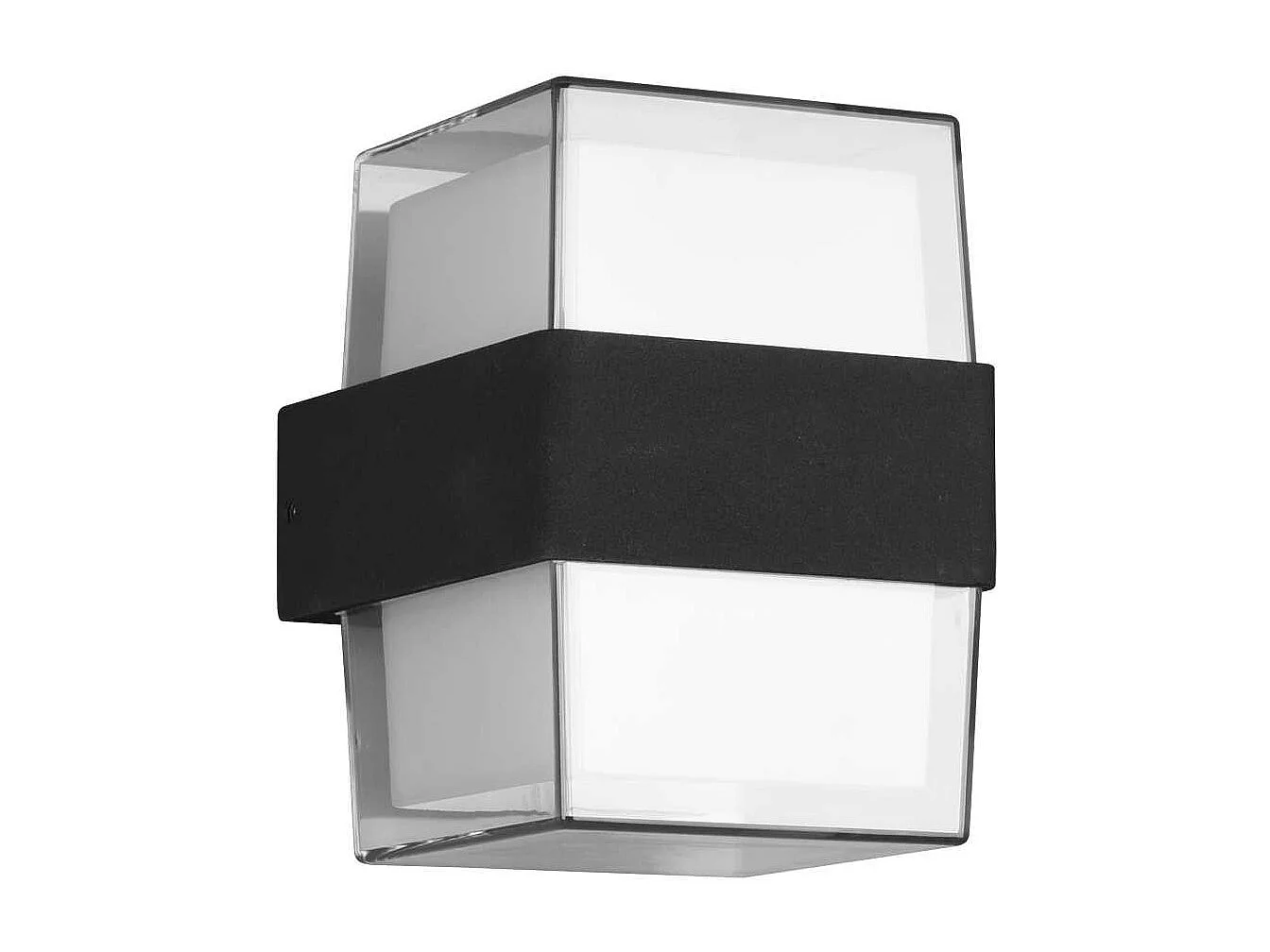 Applique extérieur moderne métal Molina carré