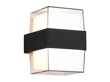 Applique extérieur moderne métal Molina carré