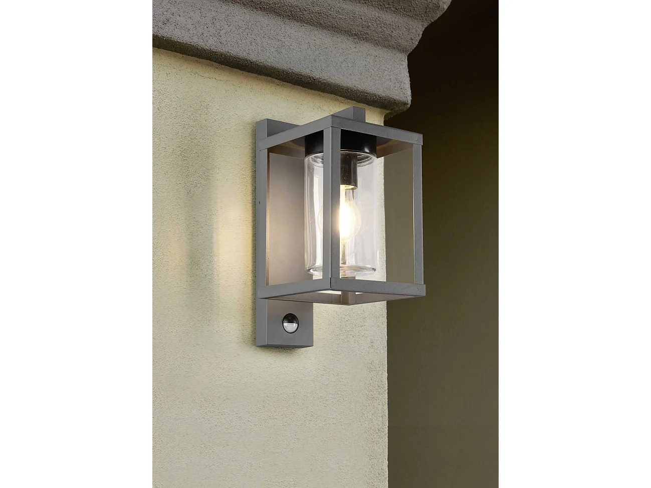 Wandlamp LUNGA - 0x0x33.5 cm - Antraciet