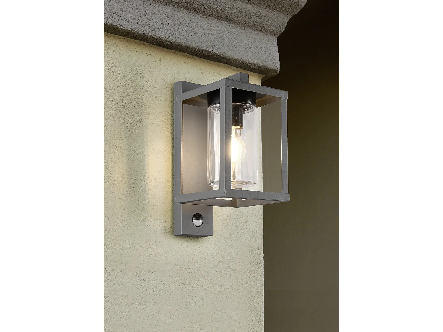 Wandlamp LUNGA - 0x0x33.5 cm - Antraciet